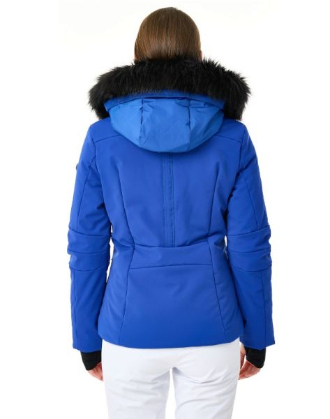 Куртка горнолыжная Poivre Blanc с иск.мехом W24-0802-WO/A синий в Волгограде