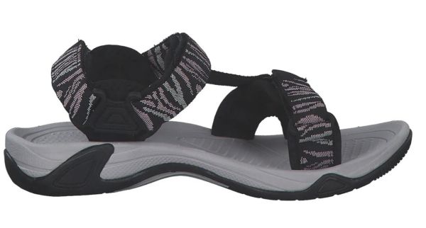 Купить сандалии cmp hamal wmn hiking nero-pale rose черный в Волгограде