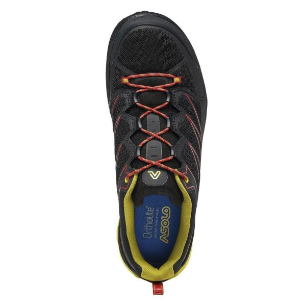 Купить ботинки asolo softrock mm black/black/yellow в Волгограде