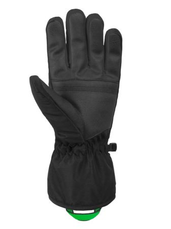 Перчатки Reusch Snow King Black/Neon Green в Волгограде