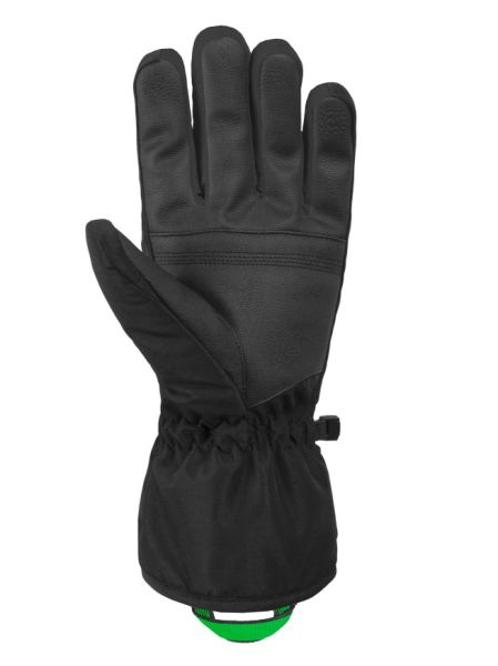 Перчатки Reusch Snow King Black/Neon Green в Волгограде