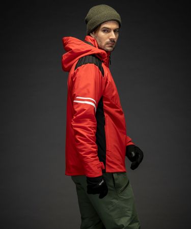 Куртка горнолыжная Phenix Traction с капюшоном RD в Волгограде