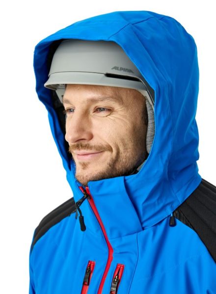 Куртка горнолыжная Phenix Traction с капюшоном BL в Волгограде