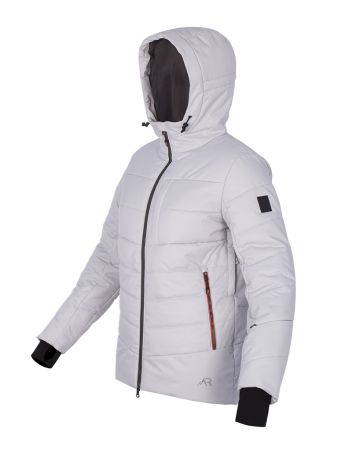 Куртка зимняя женская стеганная Нева светло-серый в Волгограде