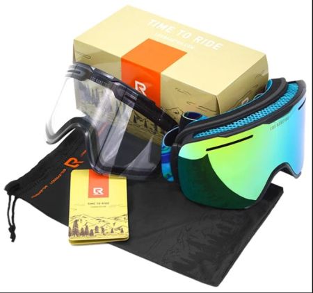 Купить Маска Los Raketos SNAP yellow chrom 22119 в Волгограде