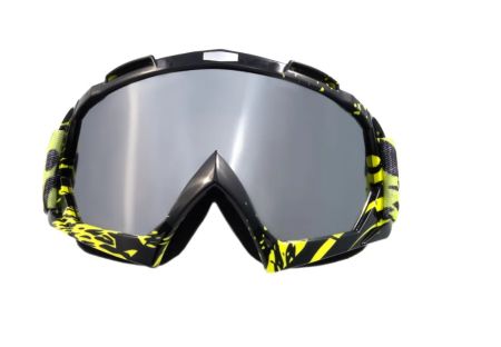 Купить Очки мотоциклетные/снегоходные Следопыт М6,линзы chrome silver+ transparent в Волгограде