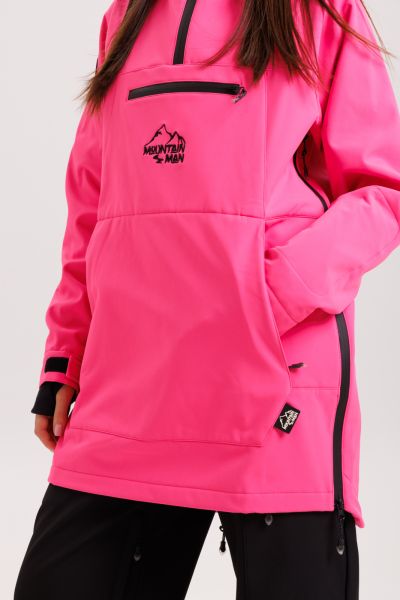 Анорак сноубордический MountainMan Barbie розовый неон в Волгограде