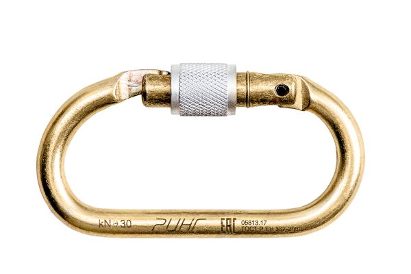 Карабин Ринг сталь овал (keylock) 3000 в Волгограде  