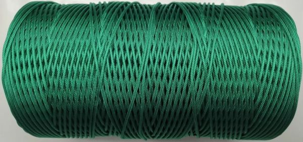  Шнур ПА плетеный 16-ти пр.с ПА серд.d 3мм зеленый,синий в Волгограде  
